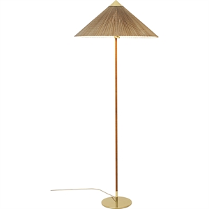 GUBI Tynell Collection 9602 Gulvlampe Messing/ Bambus