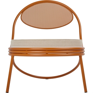 GUBI Copacabana Utestol Oransje/ Leslie Stripe 040