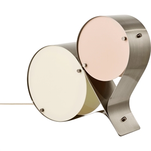 Gubi Coppia Bordlampe Elfenben/blush