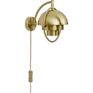 Gubi Multi-Lite Vegglampe Messing