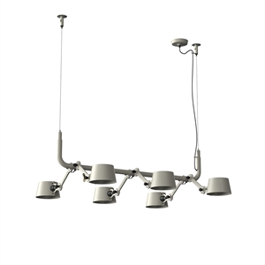 Tonone Bolt Taklampe 6-pakning Askegrå