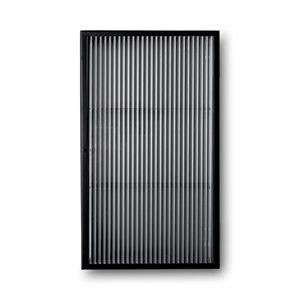Ferm Living Haze Veggskap Riflet Glass Sort