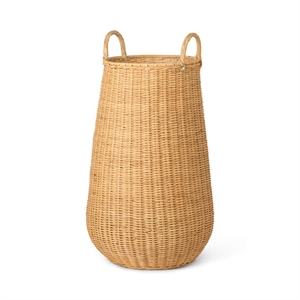 Ferm Living Flettet Skittentøyskurv Naturfarget