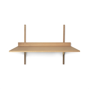 Ferm Living Sector Skrivebord Eik/ Messing