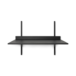 Ferm Living Sector Skrivebord Sort Ask/ Sort Messing