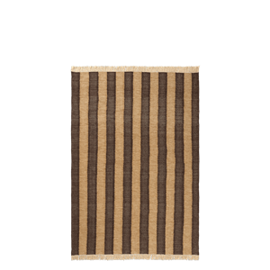 Ferm Living Ives Teppe 140x200 Brun/Sjokoladefarget