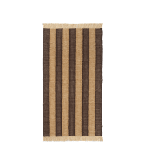 Ferm Living Ives Teppe 80x140 Brun/Sjokoladefarget