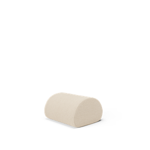 Ferm Living Rouli Puff Pure Bouclé/Off-White