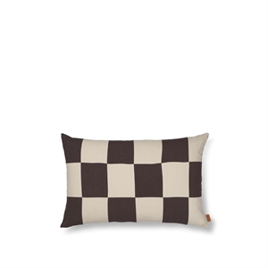 Ferm Living Fold Patchwork Pute Kaffe