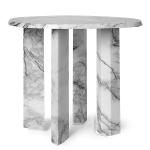 Ferm Living Taula Sidebord Hvit/ Kullgrå