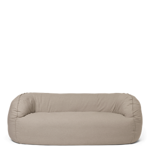 Ferm Living Nesten Sofa 2-personers Re-bomull/naturfarget