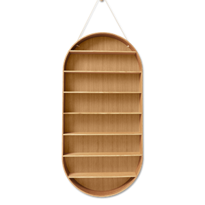 Ferm Living Dorm Oval Hylle Oljet Eik