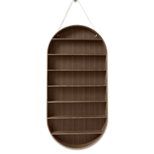 Ferm Living Dorm Oval Hylle Røkt Eik