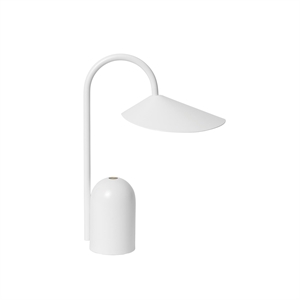 Ferm Living Arum bærbar lampe Hvit