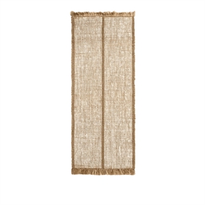 Ferm Living Athens Stripes Teppe 80x200 Natur/ Off White
