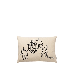 Ferm Living x Utzon Can Lis Vuelo Pute 40x60 Naturfarget