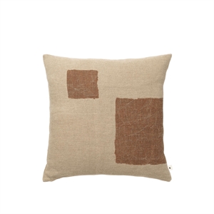 Ferm Living Oleo Putetrekk 50x50 Natur/Sukkertare