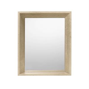Ferm Living x Utzon Can Lis Lancet Speil Travertin