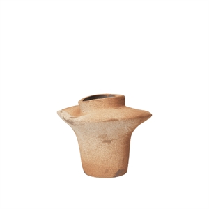 Ferm Living Evio Vase H22 Brent Umber