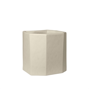 Ferm Living Staffa Planter H45 Elfenben