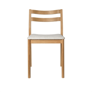 Ferm Living Boda spisestuestol Staple/Naturlig eik/ Off White