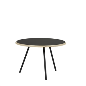 Woud Soround Salongbord Sort Laminat Ø60 H40.5