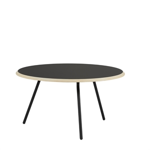 Woud Soround Salongbord Sort Laminat Ø75 H40.5