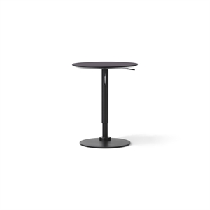 Audo Branch Sidebord Sort/ Linoleum Kullfarget