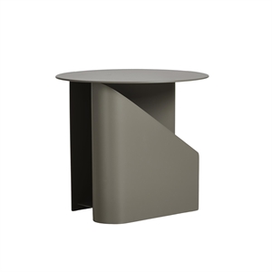 Woud Sentrum Sidebord Taupe Metall
