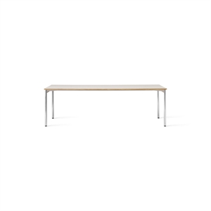 Audo Co Spisebord 240x100 Krom/ Laminat Krem
