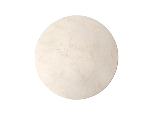 Audo Androgyne Bordplate til Sidebord Ø65 Krystallrosa