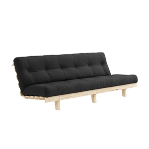 Karup Lean Sovesofa 130x190 Rå/734 Mørk Grå