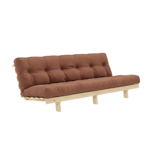 Karup Lean Sovesofa 130x190 Rå/759 Leirbrun