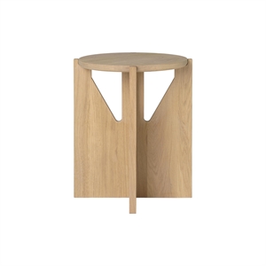 Kristina Dam Studio Enkel Krakk Lakkert Eik