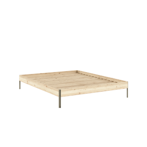 Karup Design Core Sengeramme 160x200 Rå/salviegrønn