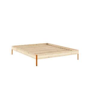 Karup Design Core Sengeramme 160x200 Rå/ Oransje