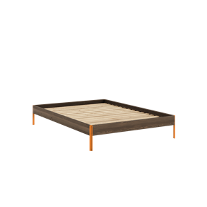 Karup Design Core Sengeramme 140x200 Carob Brun/ Oransje