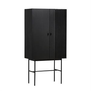 Woud Array-skap Sort Eik 80 cm