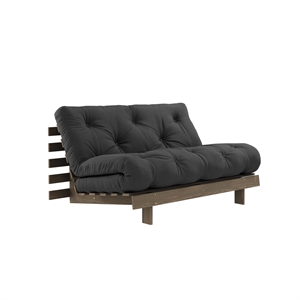 Karup Roots Sovesofa 140x200 Carob Brown/734 Mørk Grå