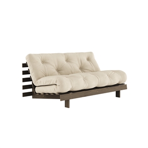 Karup Roots Sovesofa 160x200 Johannesbrunt/747 Beige