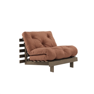 Karup Roots Sovesofa 90x200 Johannesbrødbrun/759 Leirbrun