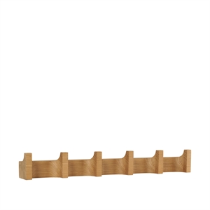Kristina Dam Studio Column Coat Hook Lang Varm Eikefarget