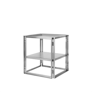 Kristina Dam Studio Sammenleggbart Sidebord i Rustfritt Stål