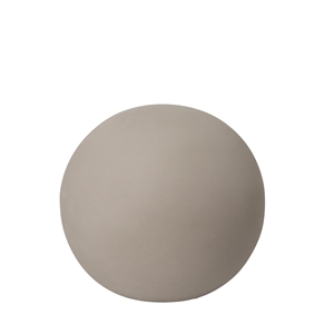 Kristina Dam Studio Globe Skulptur Stor Grå Engobe