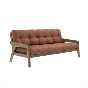 Karup Grab Sovesofa Carob Brun/759 Leirbrun