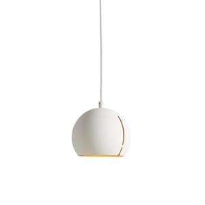 Woud Gap Taklampe Round Hvit/ Messing