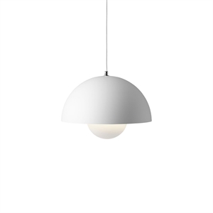 &Tradition Flowerpot Pendel VP7 Matt Hvit