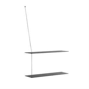 Woud Stedge Sort Svart Eik 80 cm