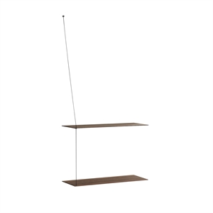 Woud Stedge Hylle Røkt Eik 60 cm