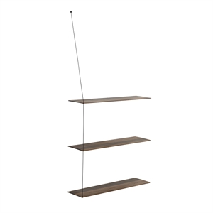 Woud Stedge Ekstra Hylle Røkt Eik 80 Cm